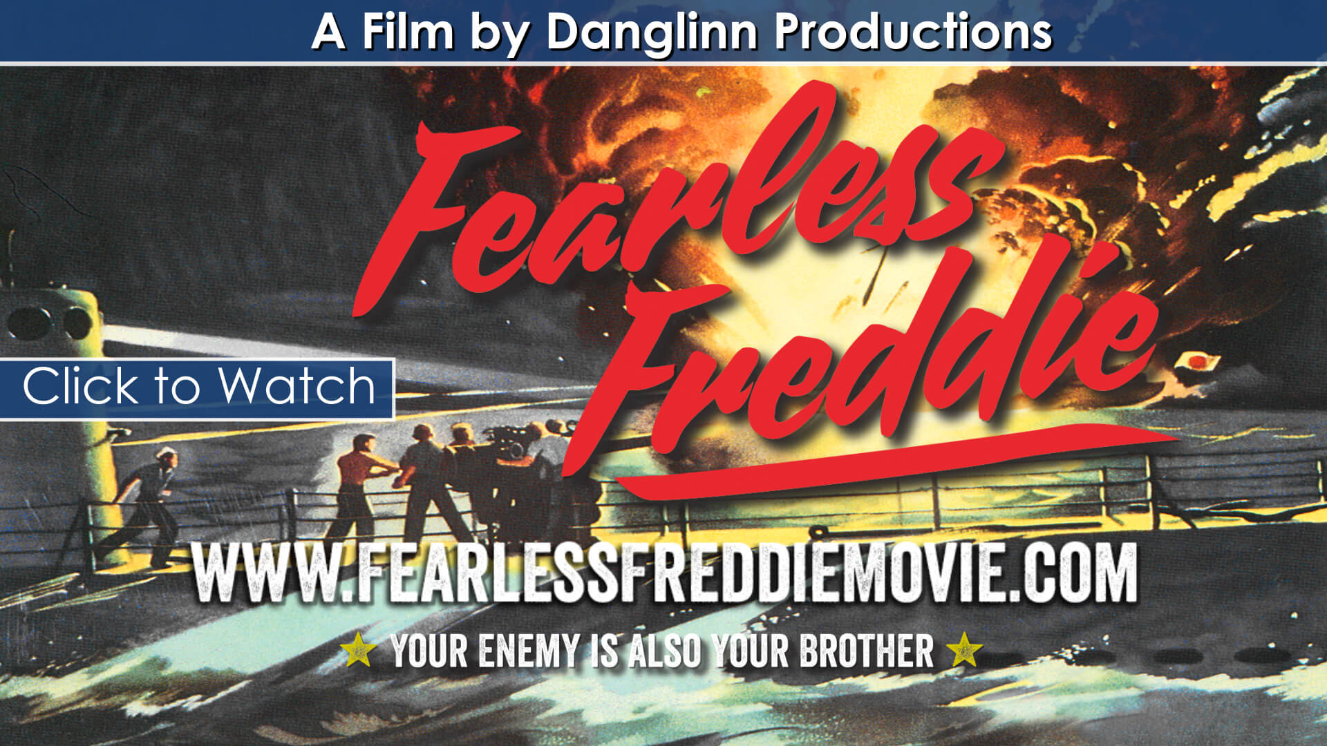 fearless freddie movie poster